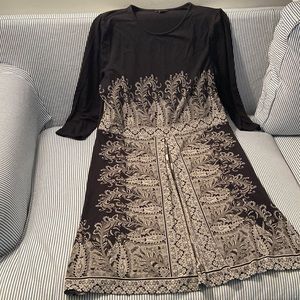 Beautiful Black & White J.Jill Dress